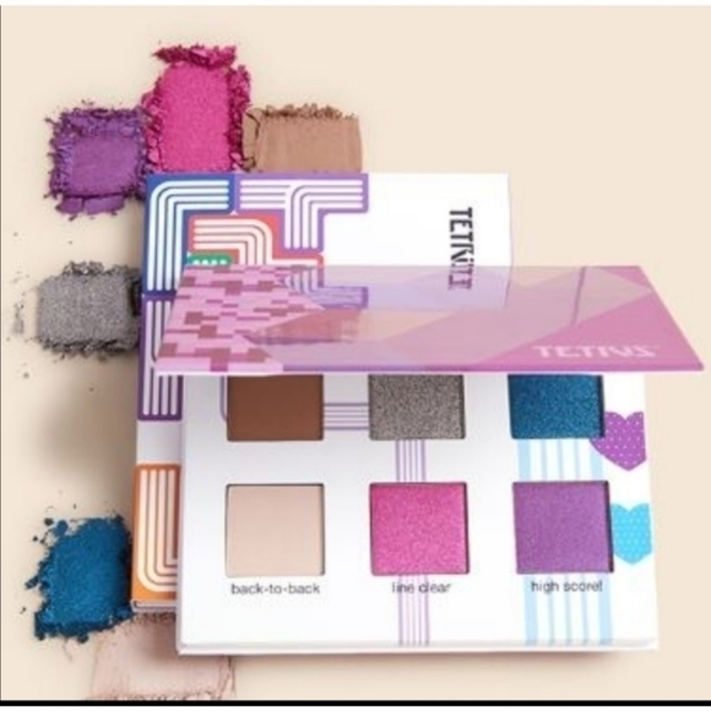 NIB Tetris x Ipsy‎ Block Party Eyeshadow Palette